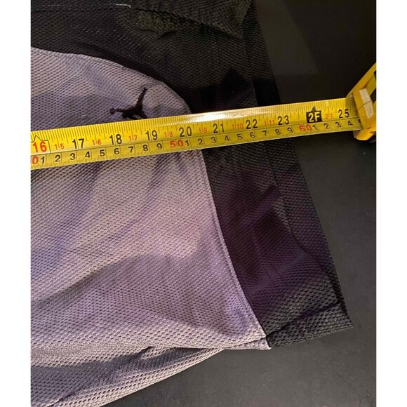 Nike Air Jordan Gray Black Basketball Shorts Mens S 231807-002 - Picture 6 of 7